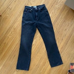 Agolde High rise pinch waist 25 New With Tags